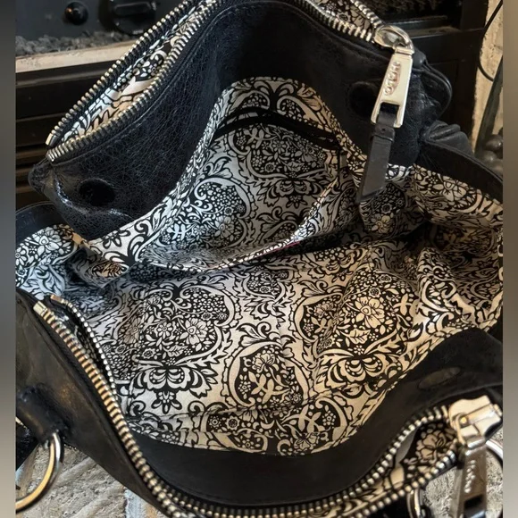 HOBO Black Leather Hobo Bag - Picture 12 of 12